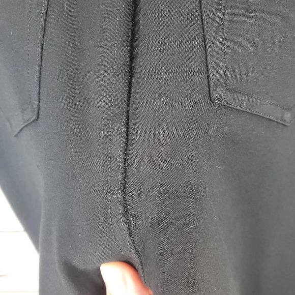 Spanx Small The Perfect Pant High Rise Black Ponte Stretch 4-Pocket Ankle Pant - Picture 10 of 12